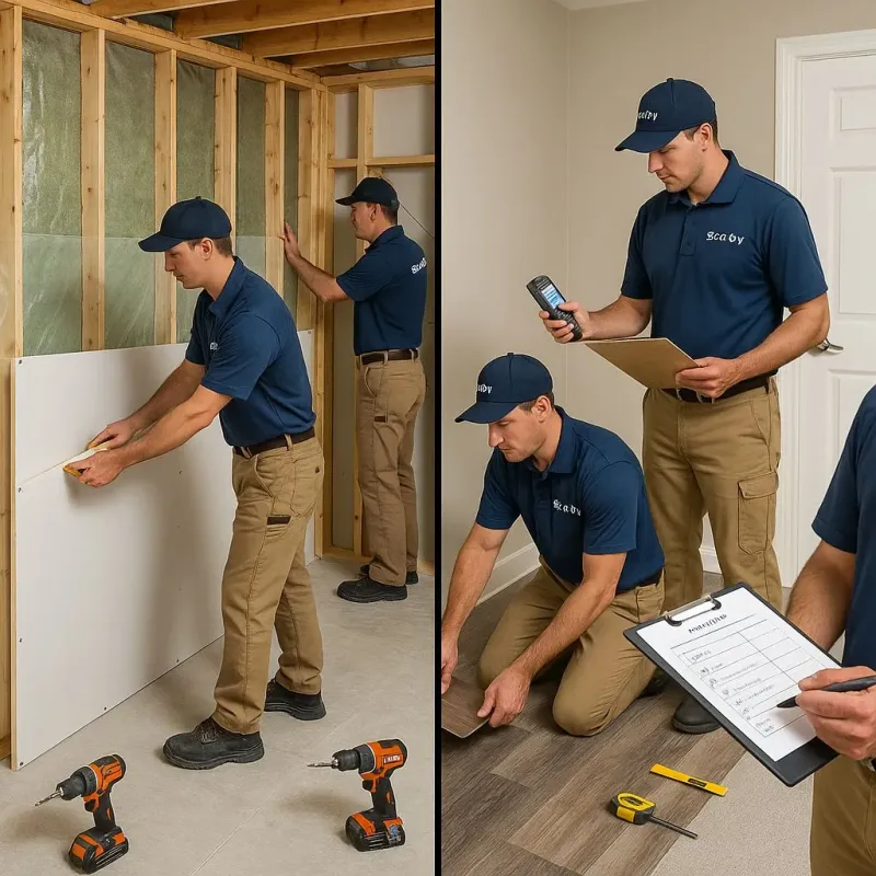 Repairs and Reconstruction process in Westmoreland County, VA